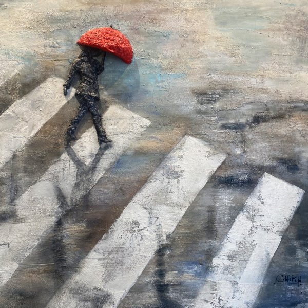 Aïcha Chollet Chikh - La pas sage - 60x60cm