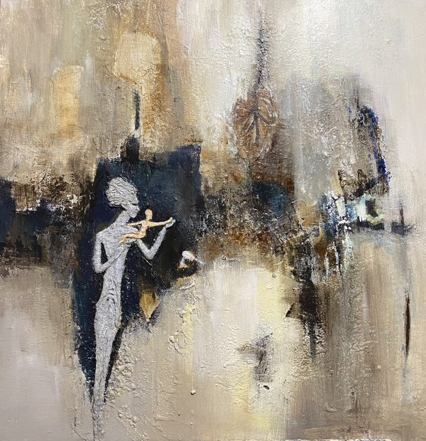 Aïcha Chollet Chikh - 80x80cm